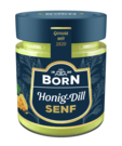 BORN Honig-Dill-Senf im 125ml Glas aus unserer Feinschmecker-Edition.