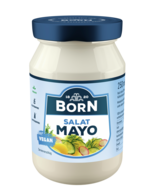 BORN Salat-Mayonnaise vegan im 250ml Glas.