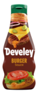 Die Burger Sauce von Develey ist fruchtig würzig und passt perfekt zu Wurst,  Burger und Steak, Squeeze, 250ml, grillsoße vegetarisch, Big Mac Soße,