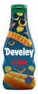 Die Hot Dog Sauce von Develey ist fruchtig senfig und passt perfekt zu Geflügel,  Burger und Steak, Squeeze, 250ml, grillsoße vegetarisch