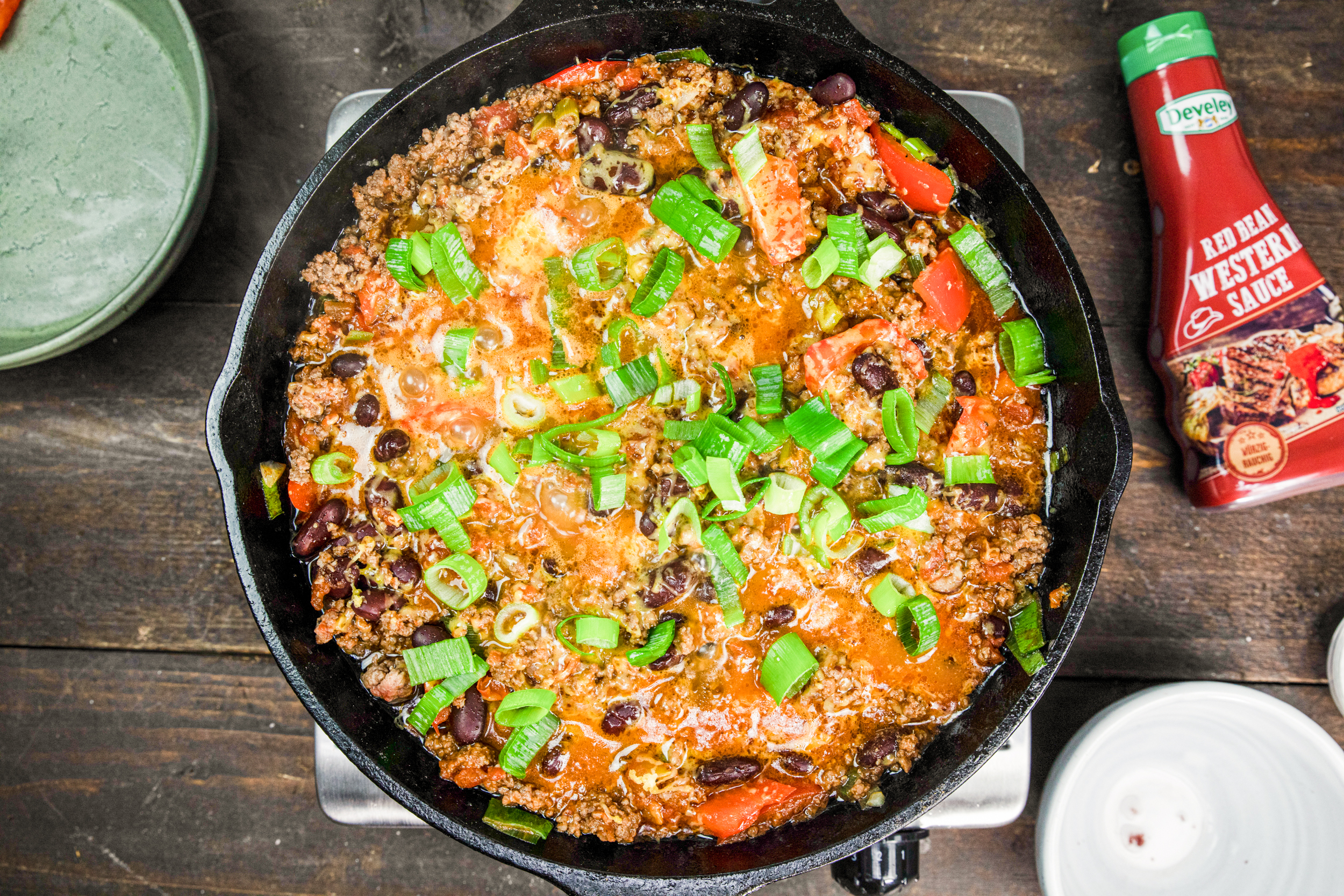 Rezept, Gericht von Develey: Mexican Chili mit Red Bean Western Sauce