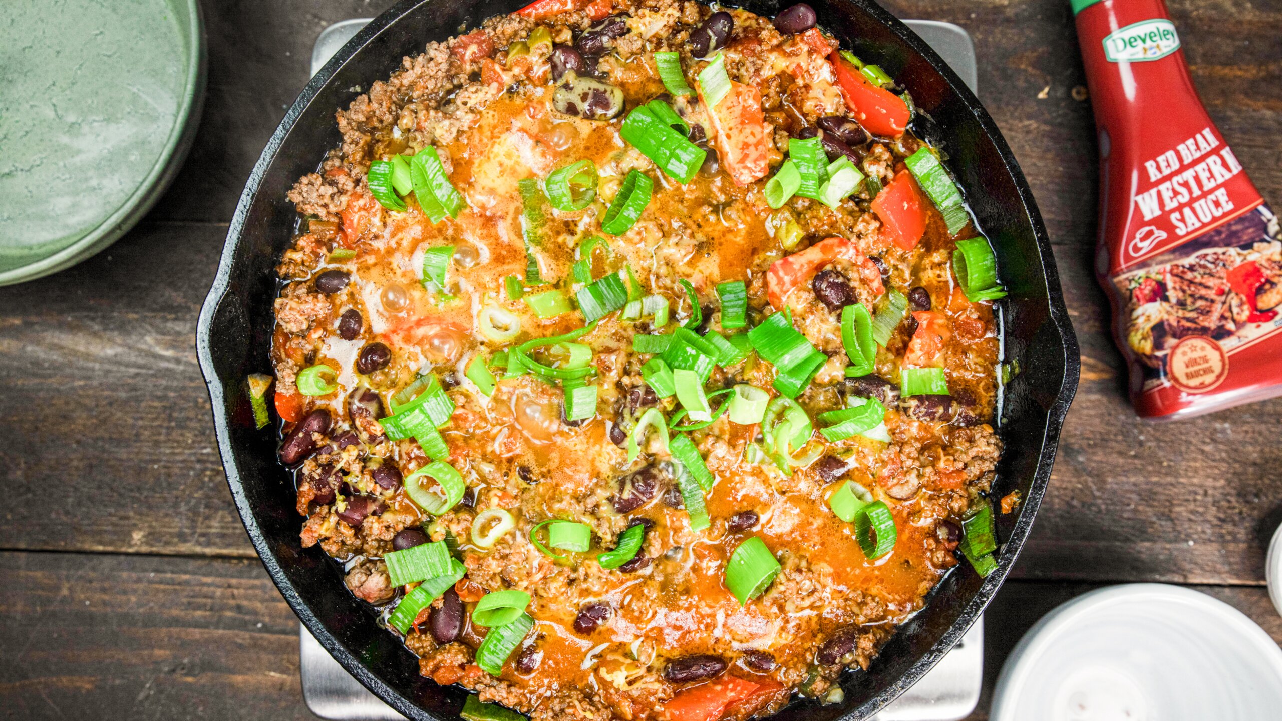 Rezept, Gericht von Develey: Mexican Chili mit Red Bean Western Sauce