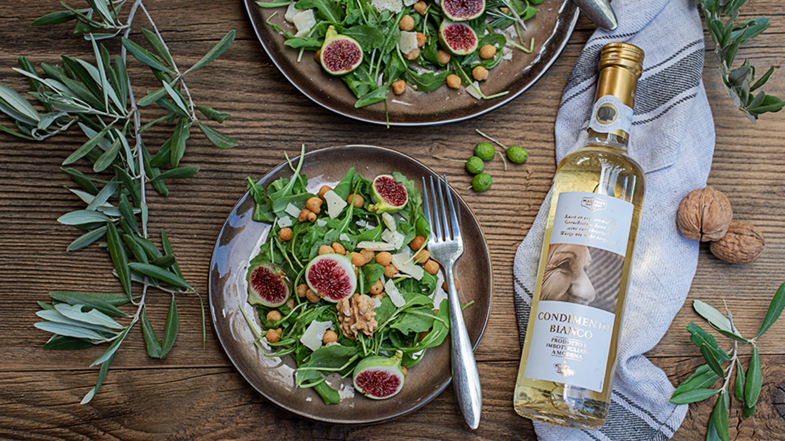 Rucola Parmesan Salat mit Feigen Rezept