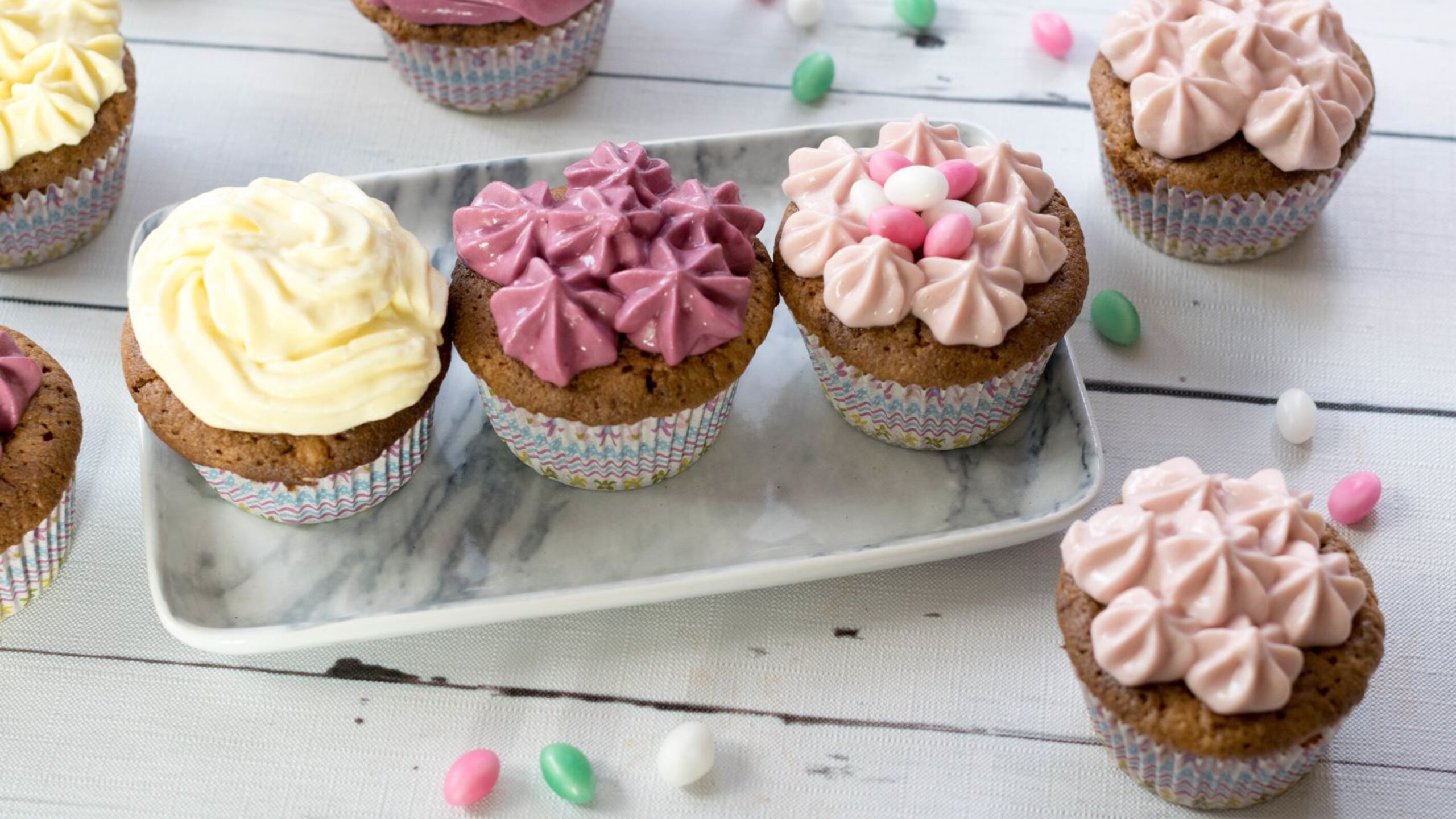 Ostercupcakes mit Mascarponefrosting Rezept