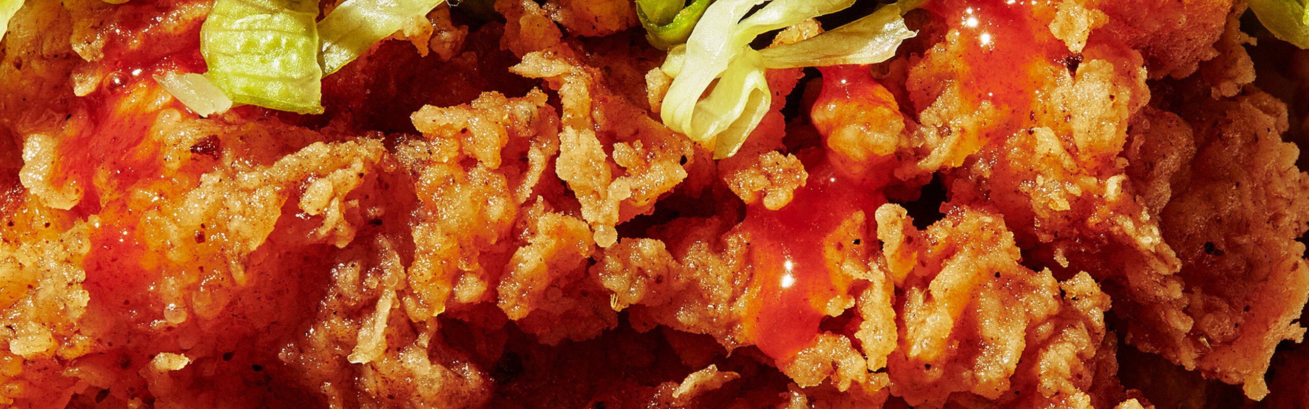 TABASCO(R) Sauce fried chicken sandwich 