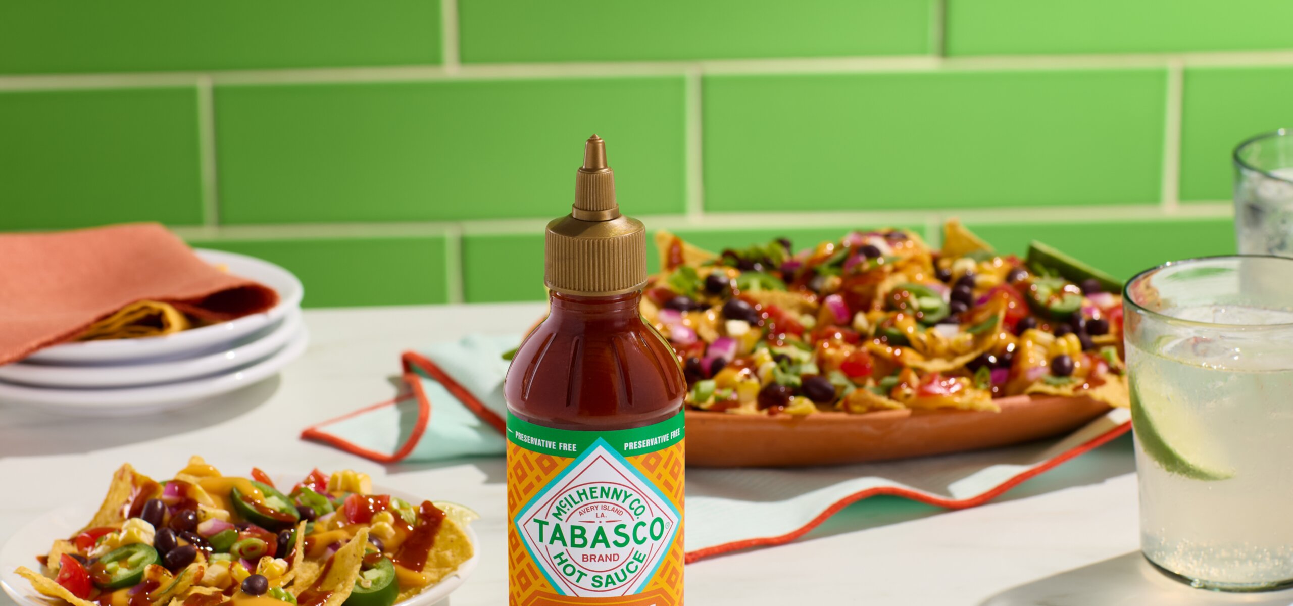 Tabasco(R) Salsa Picante mit Nachos