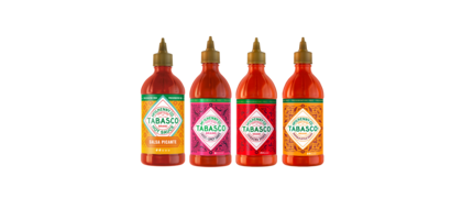 TABASCO® 4er Saucen Set - Buffalo Style, Sweet & Spicy, Sriracha, Salsa Picante (4x256ml)