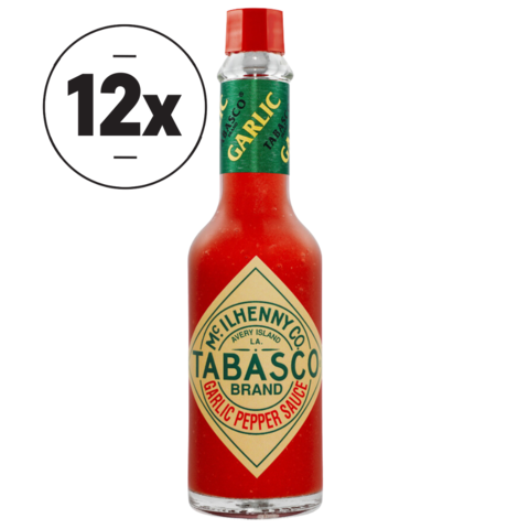 Tabasco Cayenne Garlic Sauce 148ml Glasflasche