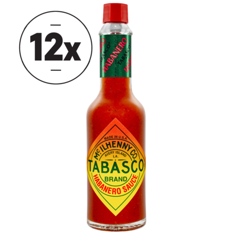 Tabasco Habanero Hot Sauce 12x60 ml