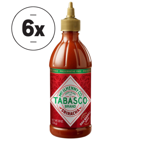 Tabasco Sriracha Sauce 591ml 6er Pack