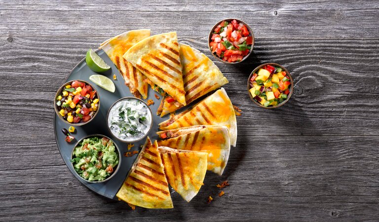 Tabasco(R) Sauce Rezept smoked chicken quesadilla