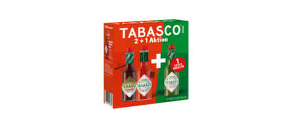 TABASCO® 3er Saucen Set (3x60 ml)